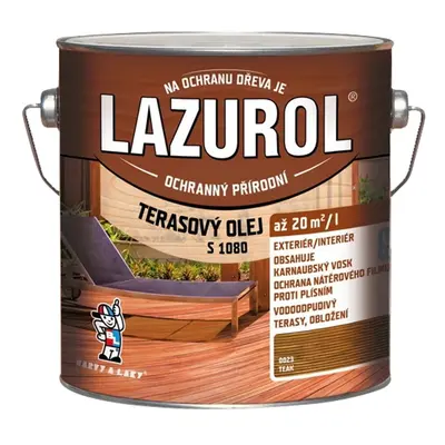 Lazurol Terasový olej S1080 teak 2,5 l