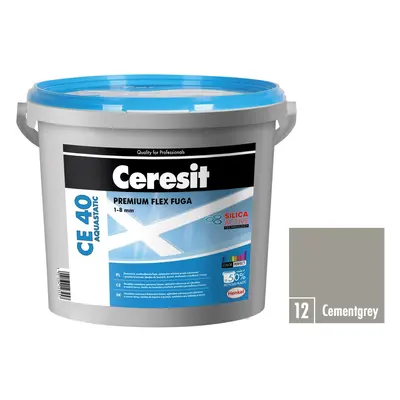 Ceresit Flexibilní spárovací hmota CE 40 Aquastatic Cementgrey, 5 kg