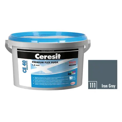 Ceresit Flexibilní spárovací hmota CE 40 Aquastatic Iron Grey, 2 kg