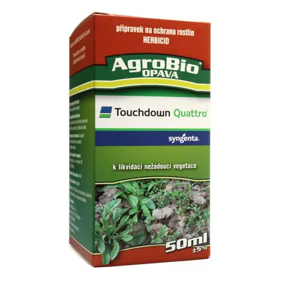 AgroBio Opava Herbicid na plevel TOUCHDOWN QUATTRO 50 ml