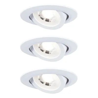 Paulmann LED vestavný reflektor bílý matný 4,8 W 450 lm 3000 K pr. 82 x 29 mm