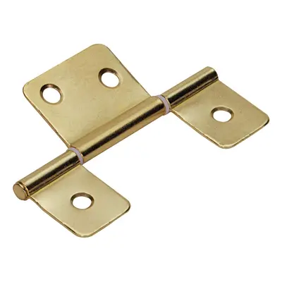 Hettich Závěs pro lamelové dveře 81 mm x 22 mm, pomosazená ocel, 3 ks