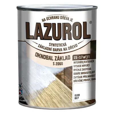 Lazurol Oknobal základ S2060 základní barva bílá 600 ml