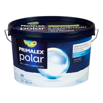 Primalex Vnitřní malířský nátěr Polar bílý 7,5 kg