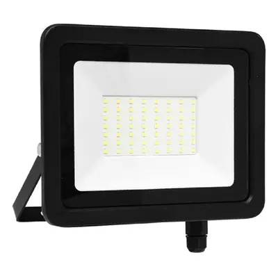 Ecolite LED reflektor Star, 50 W, 4100 lm, 5000 K, černý, 20,5 x 11 x 16 cm