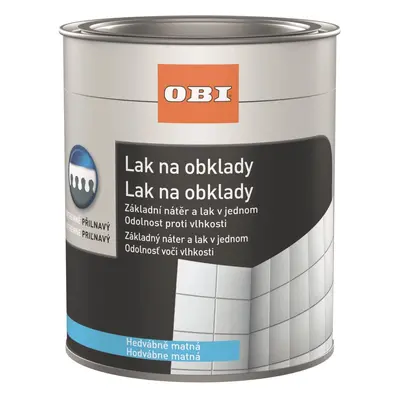 OBI Lak na obklady bílý hedvábně matný 750 ml