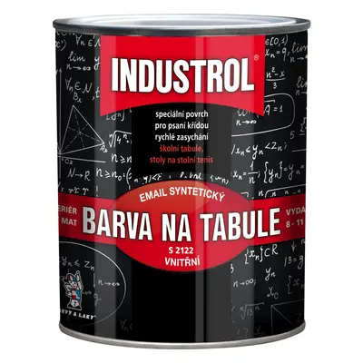 Industrol Barva na tabule S2122 email zelený 600 ml