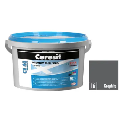 Ceresit Flexibilní spárovací hmota CE 40 Aquastatic Graphite, 2 kg