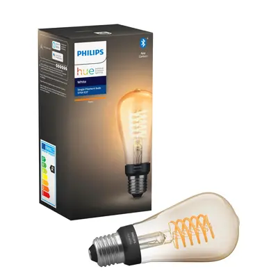 Philips Hue LED žárovka Filament ST19 White E27 9 W Bluetoot