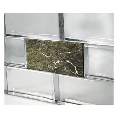 Fuchs Design Tvárnice Crystal Col. Nature Touch Rain Forest Green 20 x 10 x 5 cm