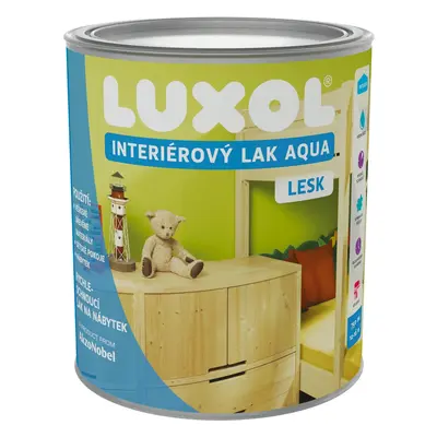 LUXOL Interiérový lak AQUA lesklý 0,75 l