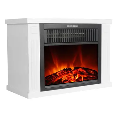 EL Fuego Brügge Elektrický krb bílý 1,2 kW