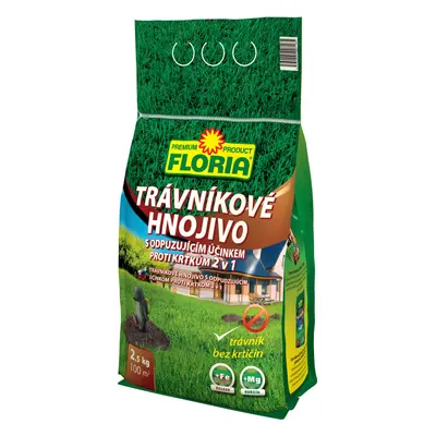 Floria Trávníkové hnojivo proti krtkům 2,5 kg