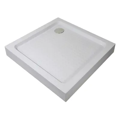 Sanotechnik Sprchová vanička s krytem TT90W, čtverec, 90 x 90 x 12,5 cm