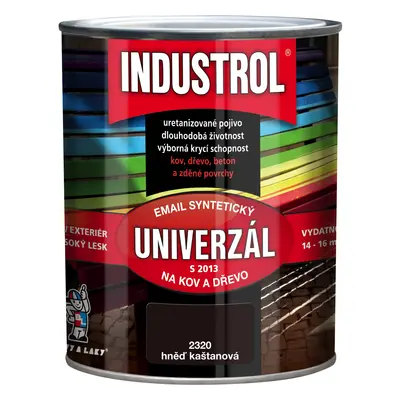 Industrol Univerzál S2013 email hněď kaštanová 750 ml