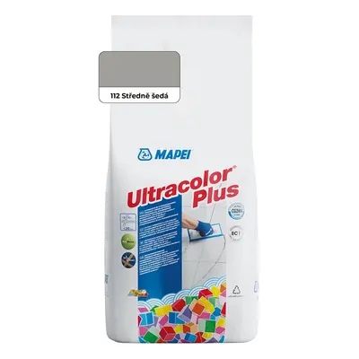 Mapei Spárovací hmota Ultracolor Plus 2 kg, 112 šedá střední