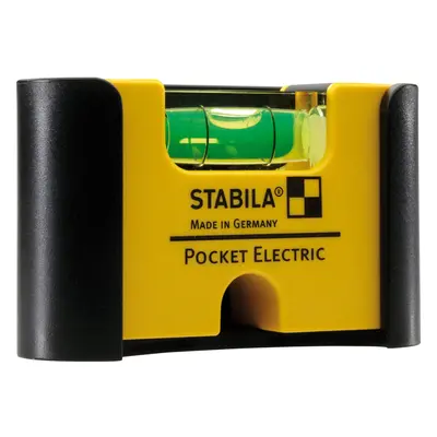 Stabila Kapesní vodováha Pocket Electric pro elektromontáže, 1x libela, 7 cm