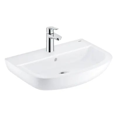 GROHE Umyvadlo BAU CERAMIC 55 cm+páková umyvadlová baterie START EDGE (39471000)