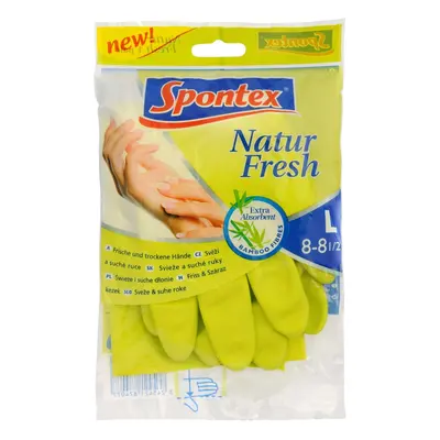 Spontex Natur Fresh rukavice vel. L