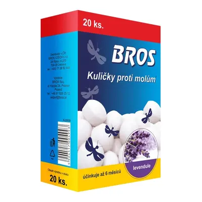 Bros Kuličky proti molům 20 ks