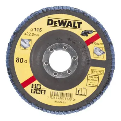 DeWalt Lamelový brusný kotouč DT3257 P80, pr. 115 x 22,23 mm