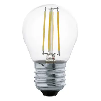 Eglo LED žárovka E27, G45, 470 lm, 2700 K, 1x4W, čiré sklo