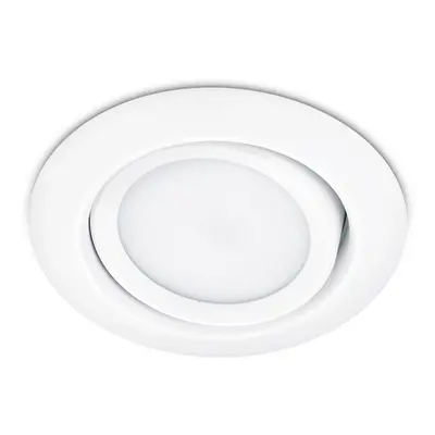 Trio Vestavné svítidlo Rila bílá matná, 1 x LED 5 W, pr. 80 mm