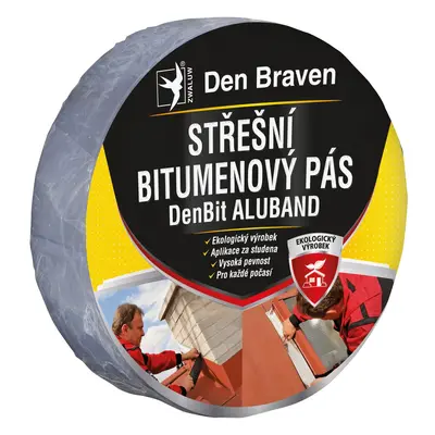 Den Braven Střešní bitumenový pás DenBit Aluband PLUS 75 mm x 10 m