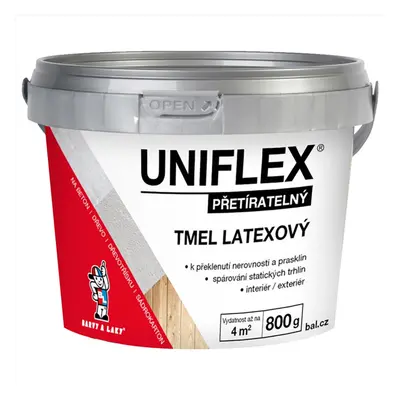 Uniflex Latexový tmel na sádrokarton, zdivo a dřevo 800 g