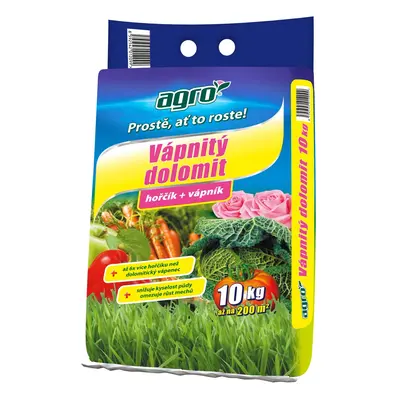 Agro Vápnitý dolomit 10 kg