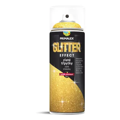 Primalex Lak ve spreji Glitter Effect zlatý 400 ml