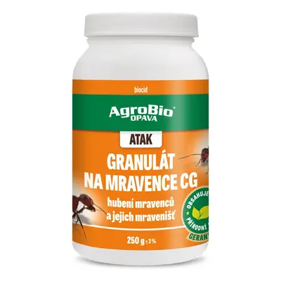 AgroBio Opava Granulát na mravence Atak CG 250 g