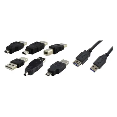 Schwaiger Sada USB 2.0 přípojky