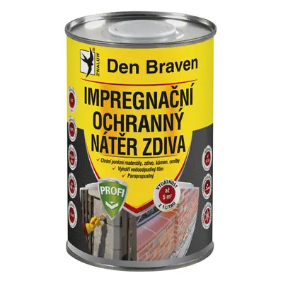 Den Braven Impregnační a ochranný nátěr zdiva 1 l