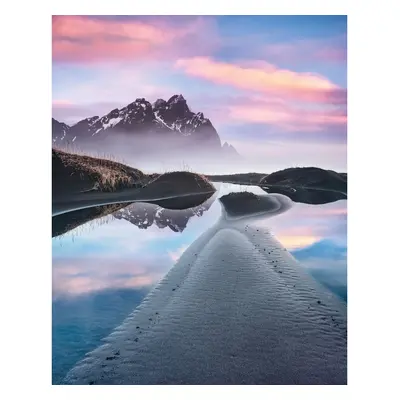 Komar Vliesová fototapeta Glowing Vestrahorn 200 x 250 cm