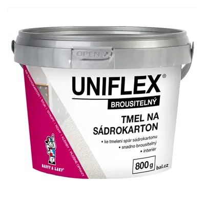 Uniflex Tmel na sádrokarton brousitelný 800 g