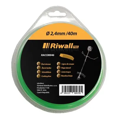 Riwall PRO Žací struna průměr 2,4 mm, délka 40 m