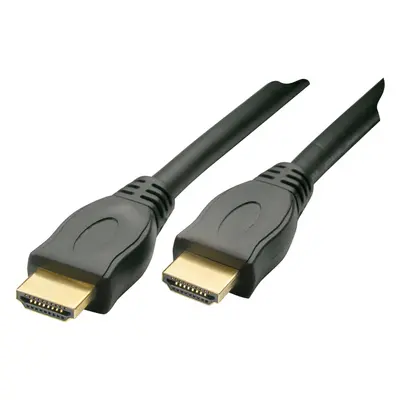 Připojovací kabel HDMI 2 m pozlacený černý HDMI0200 043