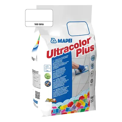 Mapei Spárovací hmota Ultracolor Plus 5 kg, 100 bílá