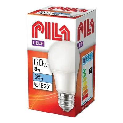 Philips LED žárovka Pila E27, 8 W, 806 lm, 4000 K