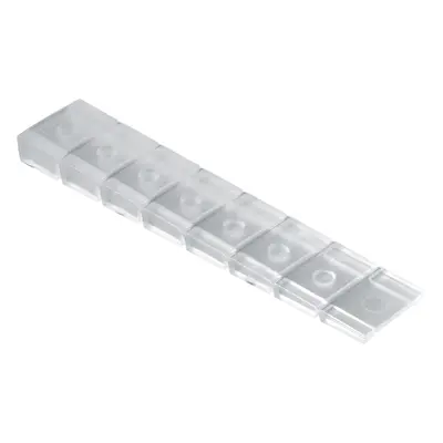 Hettich Podkládací klín oddělitelný 20 mm x 100 mm plastový průhledný, 4 ks