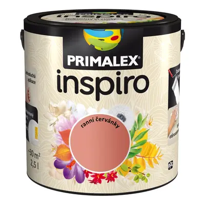 Primalex Barevný vnitřní malířský nátěr Inspiro ranní červánky 2,5 l