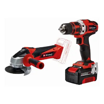 Einhell Sada akumulátorového nářadí TE-TK 18/2 Li Kit (CD+AG)