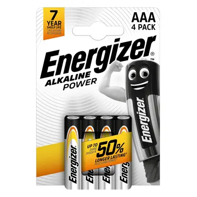 Energizer Alkalická baterie Classic mikrotužková AAA, 4 ks