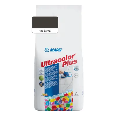 Mapei Spárovací hmota Ultracolor Plus 2 kg, 120 černá