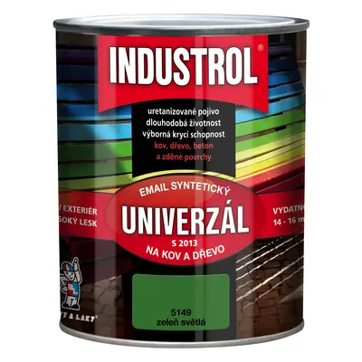 Industrol Univerzál S2013 email zeleň světlá 750 ml