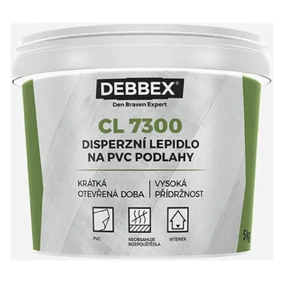 Den Braven Lepidlo disperzní na PVC podlahy CL 7300, 1 kg