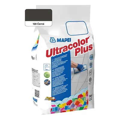 Mapei Spárovací hmota Ultracolor Plus 5 kg, 120 černá