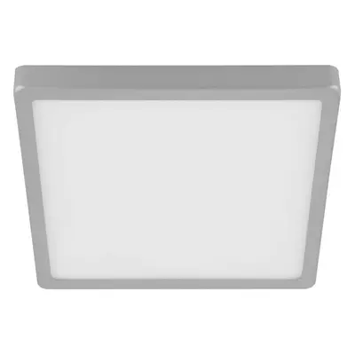 Eglo Stropní LED svítidlo Molay 28,5 cm x 28,5 cm stříbrné