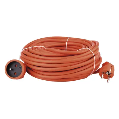 Emos Prodlužovací kabel 20 m, 1 zásuvka, oranžové PVC, 230 V/16A, 1,5 mm2